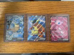 Pokemon TCG - S&V 151 Full Art Ultra Rare LOT of 3 Cards - NM - Image 1