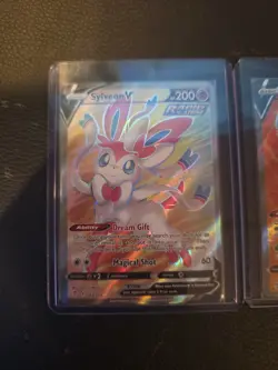 Pokemon Evolving Skies Full Art 2 Card Lot Leafeon/Sylveon - Image 3