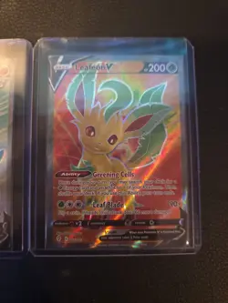 Pokemon Evolving Skies Full Art 2 Card Lot Leafeon/Sylveon - Image 4