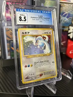 CGC 8.5 Lugia 2000 Neo Genesis Japanese 249 Holo Pokemon Card - Image 1