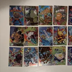 Pokemon FULL 18 Card Lot Complete SSR Set Non-TCG Pokemon Eif Origin 3.0 - Image 2