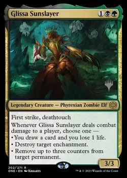 Glissa Sunslayer - Foil Promo ONE LP MTG - Image 1