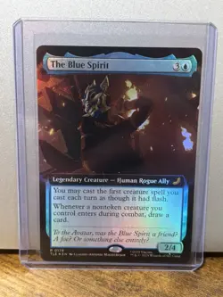 The Blue Spirit (Extended Art) - Avatar: The Last Airbender NM Foil - Image 1