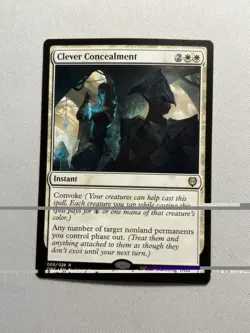 2023 Clever Concealment Phyrexia: All Will Be One Commander Regular NM - Image 1