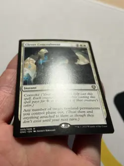 2023 Clever Concealment Phyrexia: All Will Be One Commander Regular NM - Image 3