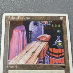Ashnod's Altar - Chronicles - MTG Magic the Gathering - Artifact - 1995 - Image 2