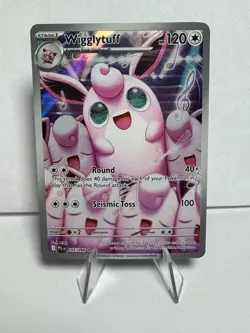 Pokemon Phantasmal Flames Wigglytuff 105/094 Illustration Rare - Image 1