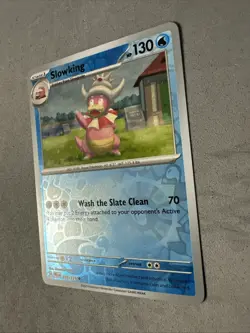 Pokemon TCG * SV Prismatic Evolutions * 19/131 Slowking U REVERSE HOLO* FRESH PK - Image 2