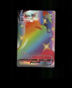 Fan-Art READ DESCRIPTION BELOW HOLO Ditto Card Ditto Pokemon Card p3 - Image 1