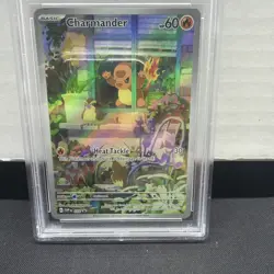 PSA 9 Mint 2023 Pokemon SVP EN Charmander Obsidian Flames ETB #044 - Image 3