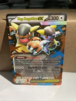 MEGA KANGASKHAN EX MEP025 MEGA EVOLUTIONS POKEMON (PROMO ULTRA RARE, NM) - Image 1