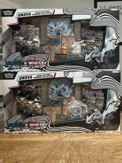 2 Pokemon Scarlet & Violet Black Bolt/White Flare Unova Heavy Hitter Collection - Image 1