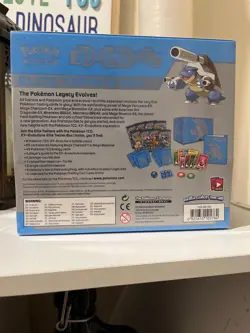 SEALED Pokemon TCG Mega Blastoise-EX XY Evolutions ETB Box - Image 5