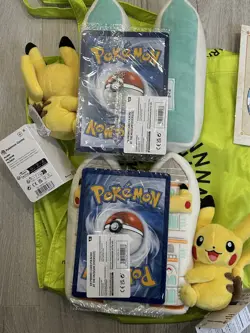Pokemon - Pikachu at the Museum Natural History Promo + Plush + Booklet - New X2 - Image 5