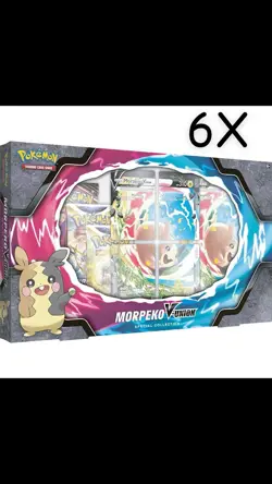 Pokemon Morpeko V-Union Special Collection SEALED Case (6 Boxes) New - Image 2