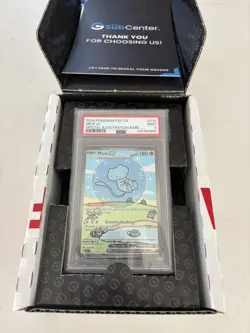 2024 Pokemon S&V Paldean Fates Mew Ex SIR 232/091 BUBBLE MEW PSA 9 MINT 🔥 - Image 1