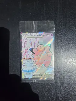 Lillie’s Clefairy ex SVP195 Journey Together Black Star Promo Pokemon Sealed - Image 1