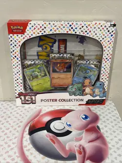 NEW- Pokemon Scarlet & Violet 151 Alakazam Ex & Poster Collection Box Lot-Sealed - Image 2
