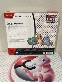 NEW- Pokemon Scarlet & Violet 151 Alakazam Ex & Poster Collection Box Lot-Sealed - Image 3