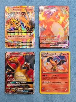 M Charizard-EX/Vmax/GX Pokemon TCG English Lot - Image 1
