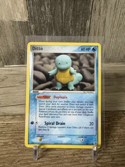 Ditto (Squirtle) 64/113 - Delta Species Pokemon TCG MP - Image 1