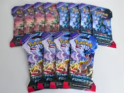 12x Temporal Forces Sleeved Booster Packs - New/Sealed - Pokemon TCG - Image 1