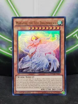 Yugioh Mariamne, the True Dracophoenix MACR-EN026 Ultra Rare 1st Edition NM - Image 1