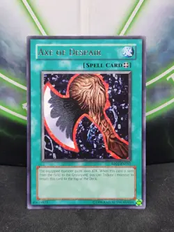 Yugioh Axe Of Despair RP01-EN051 Rare NM - Image 1