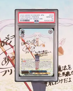 PSA 10 Weiss Schwarz Frieren Signed SSP S108-074 Beyond Journey's End Japan F/S - Image 3