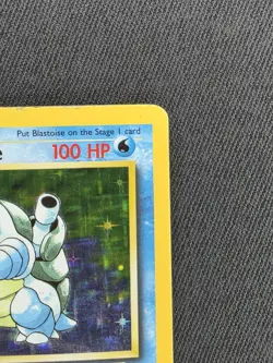 Pokemon Card Blastoise 2/102 Base Set Holo Rare WOTC 1999 Vintage L/MP - Image 4