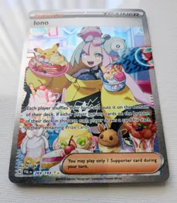 Pokemon TCG Paldea Evolved Trainer Card Iono, Mint Holo, 269/193 - Image 4