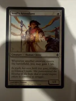 Soul's Attendant Rise of the Eldrazi Magic The Gathering MTG Card LP - Image 1