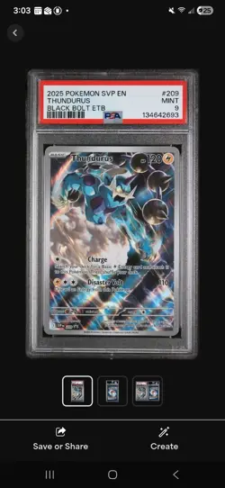 Thundurus 209 Sv: Scarlet & Violet Promo Cards Holo - Image 1
