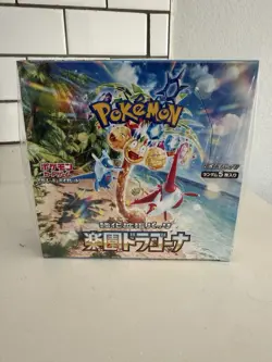 Pokemon Card Booster Box Paradise Dragona sv7a Japanese NEW w/shrink - Image 1