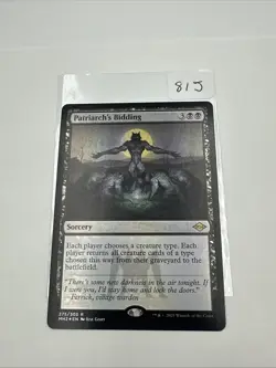 MTG - NM - Patriarch's Bidding - Foil Etched - Modern Horizons 2 - Image 1