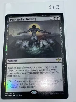 MTG - NM - Patriarch's Bidding - Foil Etched - Modern Horizons 2 - Image 3