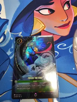 Lorcana Winterspell Freeze The Vine Enchanted Near mint Pack Fresh Elsa - Image 1