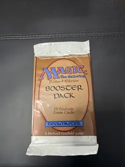 Magic The Gathering REVISED EDITION New Sealed Booster Pack MTG - Image 1