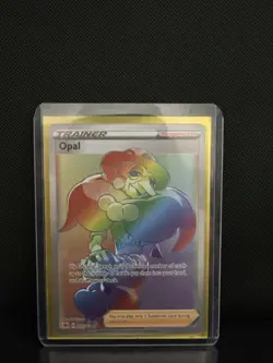 Pokemon TCG Vivid Voltage Opal Secret Rare Holo Card 197/185 - Image 1