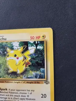 Pokemon TCG Pikachu 60/64 Jungle 1st Edition-LP - Image 5