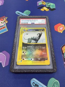 Pokemon TCG | Houndoom 12/144 Reverse Holo Rare | Skyridge PSA 9 - Image 1