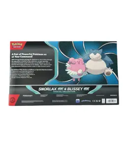 Pokemon Snorlax Ex & Blissey Ex Special Collection Box! Walmart Exclusive, 8Pks - Image 5