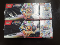 Pokemon Prismatic Evolutions Surprise Box & Booster Bundle Sealed LOT OF 2 - Image 1