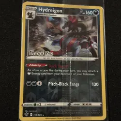 Pokemon Sealed Hydreigon Thank You Promo 110/189 Holofoil - Image 3