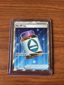 Pokemon N's PP Up 262/217 Full Art Ultra Rare Ascended Heroes - Image 1