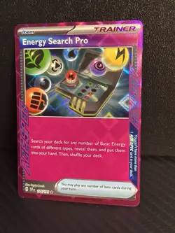Pokemon TCG Energy Search Pro 176/191 Surging Sparks Ace - Image 1