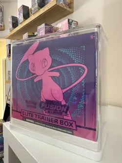 Pokemon TCG Fusion Strike ETB Sealed w/ Target Clear Case - Image 1