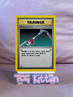 Maintenance #5 - 83/102 Uncommon Base Set - Pokemon - LP/MP - TCGKITTEN - Image 1
