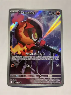 Pokemon TGC Charcadet 022 Black Star Promo - Image 1