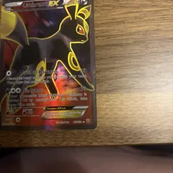 Pokemon TCG Umbreon EX 119/124 LP Full Art Ultra Rare XY Fates Collide - Image 4